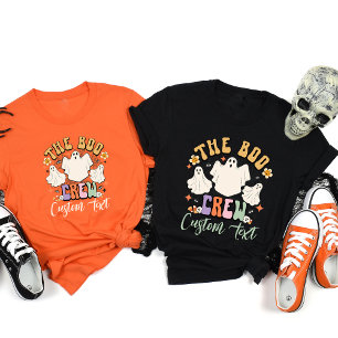 ハロウィンパーソナライズされたの友人に一致するブークルーズ Tシャツ