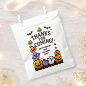 ハロウィンパーソナライズされたの好意バッグ フェイバーバッグ (クリップ留めされた状態)