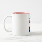 ハロウィンパーソナライズされたをテーマにしたイベントプランナーマグ ツートーンマグカップ (左)