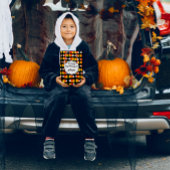 ハロウィンパーソナライズされたキャンディーコーントリックまたはトリート ミディアムペーパーバッグ