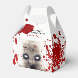 ハロウィンパーソナライズされたゲーブルボックス不気味な人形の血 フェイバーボックス