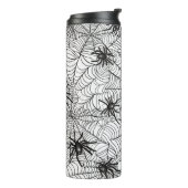 ハロウィンパーソナライズされたスパイダーウェブ熱タンブラー タンブラー (回転左)