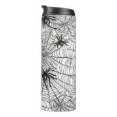 ハロウィンパーソナライズされたスパイダーウェブ熱タンブラー タンブラー (回転右)