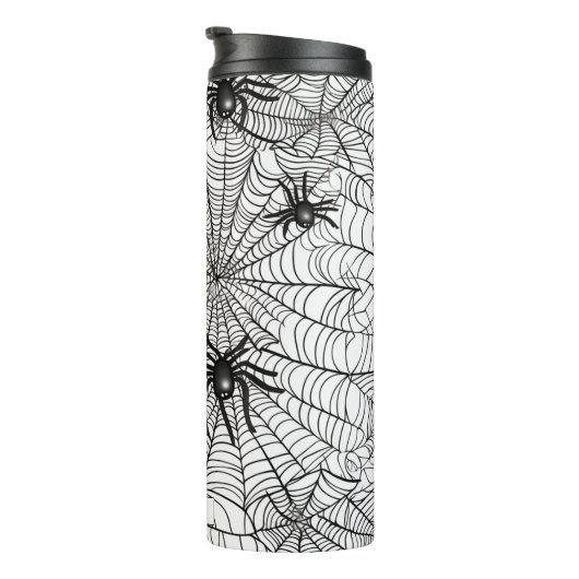 ハロウィンパーソナライズされたスパイダーウェブ熱タンブラー タンブラー (回転右)