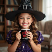 ハロウィンパーソナライズされたバイクミーヴァンパイア唇 モーフィングマグカップ