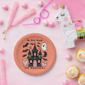 ハロウィンパーソナライズされたビービーゲストディスポーザブル ペーパープレート (パーティー)