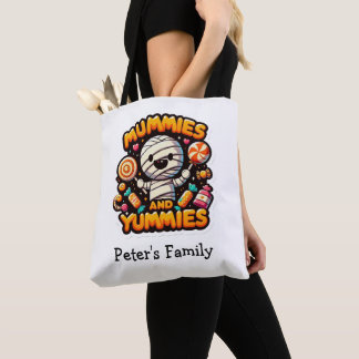 ハロウィンパーソナライズされたプンキュートなミイラ・トートバッグ トートバッグ