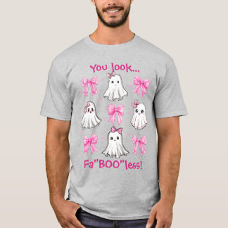 ハロウィンパーソナライズされた先生FaBOOless Tシャツ