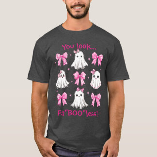 ハロウィンパーソナライズされた先生FaBOOless Tシャツ