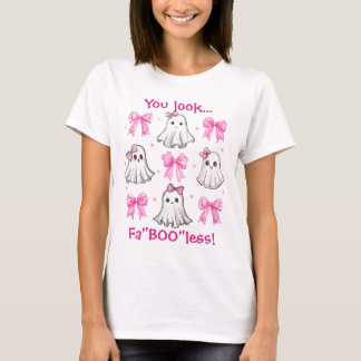 ハロウィンパーソナライズされた先生FaBOOless Tシャツ