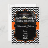 ハロウィンパーソナライズされた招待状 インビテーションポストカード (正面/裏面)