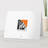 ハロウィンパーソナライズされた誕生日カード カード (裏面)