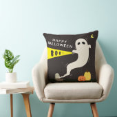 ハロウィンパーソナライズド かわいいお化け クッション (椅子)