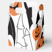ハロウィンパーティーお菓子入れカスタムパンプキン箱 フェイバーボックス (オープン)