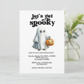 ハロウィンパーティーだよ、怖い雰囲気を楽しもう 招待状 (スタンド正面)