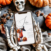 ハロウィンパーティーでお酒を飲むぞ 招待状