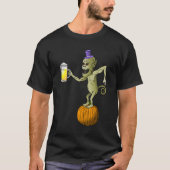 ハロウィンパーティーでガールズメイク Tシャツ (正面)