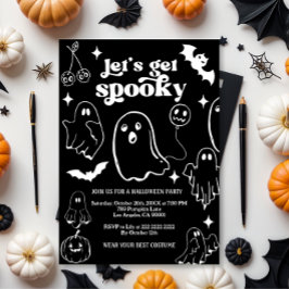 ハロウィンパーティーでゾクゾクしよう 招待状