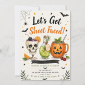 ハロウィンパーティーで仮装を楽しもう 招待状 (正面)