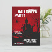 ハロウィンパーティーにご招待 招待状 (スタンド正面)