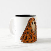 ハロウィンパーティーにぴったりのかわいいハロウィンマグカップ ツートーンマグカップ (正面左)
