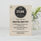 ハロウィンパーティーのおぞましさに酔いしれ  招待状 (スタンド正面)