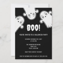 ハロウィンパーティーのおばけ