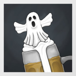 ハロウィンパーティーのお化け ウィンドウサイン