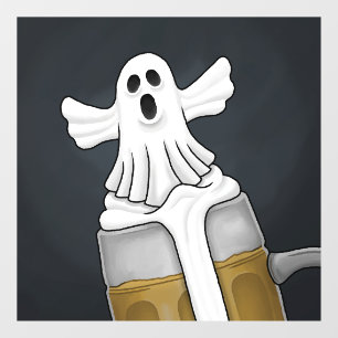 ハロウィンパーティーのお化け ウィンドウサイン
