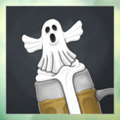 ハロウィンパーティーのお化け ウィンドウサイン (シート3)