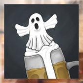 ハロウィンパーティーのお化け ウィンドウサイン (シート2)