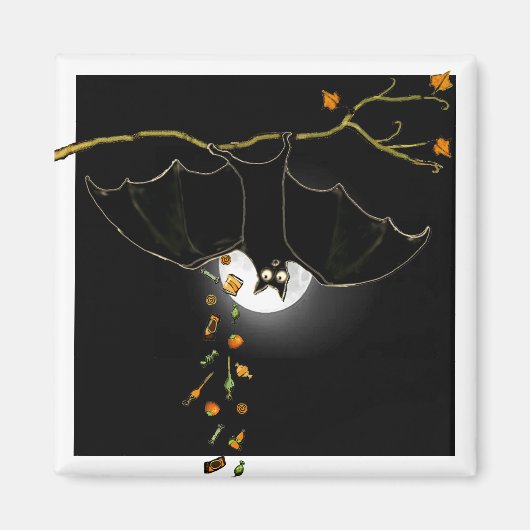 ハロウィンパーティーのお土産 マグネット (正面)