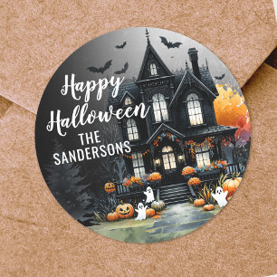 ハロウィンパーティーのお楽しみ ラウンドシール