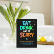 ハロウィンパーティーのお楽しみ「Eat Drink and Be Scary」