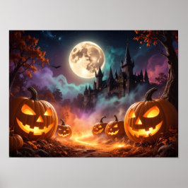 ハロウィンパーティーのお菓子をくれな~い ポスター
