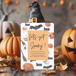 ハロウィンパーティーのお誘い | 怖いけど楽しいハロウィン |  招待状