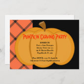 ハロウィンパーティーのご招待 招待状 (正面/裏面)