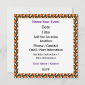 ハロウィンパーティーのご招待 招待状 (裏面)