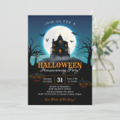 ハロウィンパーティーのご招待 招待状 (スタンド正面)