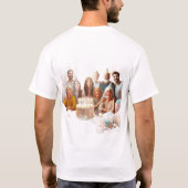 ハロウィンパーティーのメンズTシャツ Tシャツ (裏面)