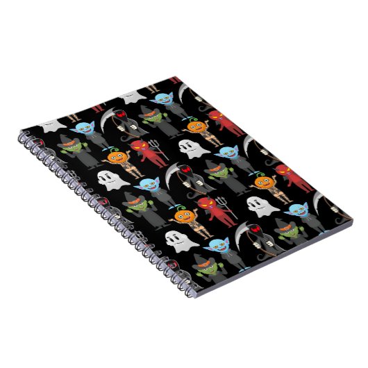 ハロウィンパーティーの写真ノートブック ノートブック (右側)