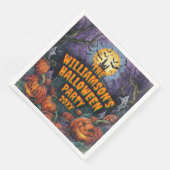 ハロウィンパーティーの名前と年号入り (コーナー)