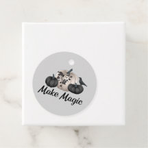 ハロウィンパーティーの好意タグゴシックパンプキンエレガント