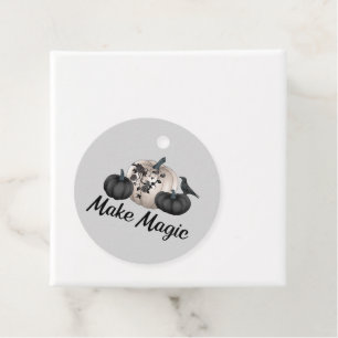 ハロウィンパーティーの好意タグゴシックパンプキンエレガント フェイバータグ