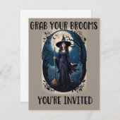 ハロウィンパーティーの招待状を手に入れろ! 招待状 (正面/裏面)