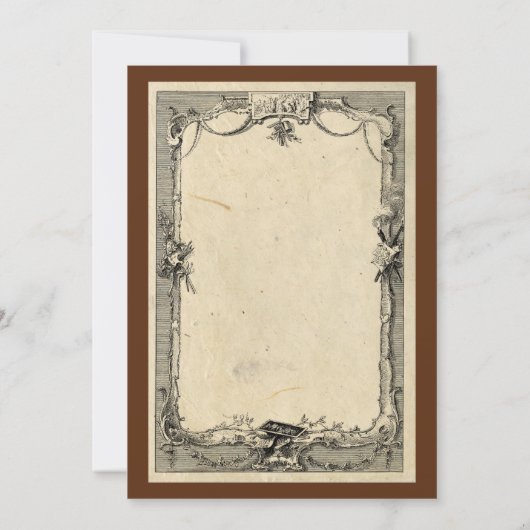 ハロウィンパーティーの招待状カード 招待状 (裏面)