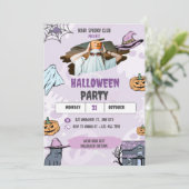ハロウィンパーティーの招待状, スプーキーなハロウィン 招待状 (スタンド正面)