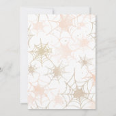 ハロウィンパーティーの招待状 - スプークタキュラーなパーティー 招待状 (裏面)