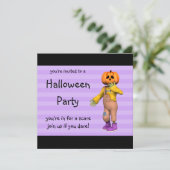 ハロウィンパーティーの招待状 ハッピージャックスクエア 招待状 (スタンド正面)