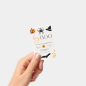 ハロウィンパーティーの招待状 バッジ (手持ち)